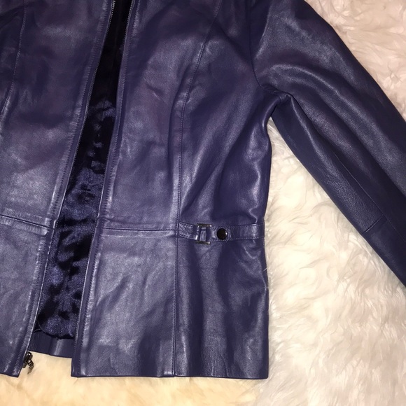 Style & Co leather jacket - Picture 2 of 3